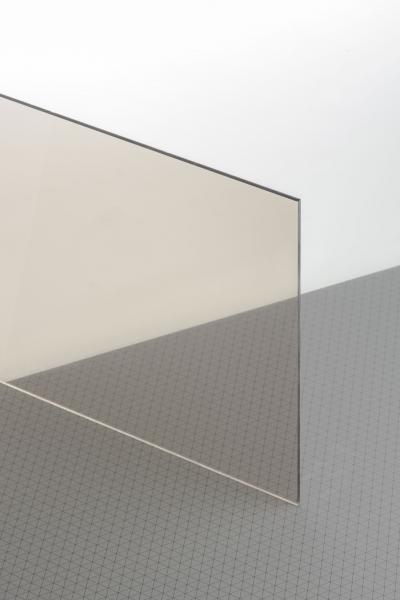 PLEXIGLAS® GS marrón gris 7C22 GT Plancha transparente alto brillo absorbe rayos UV