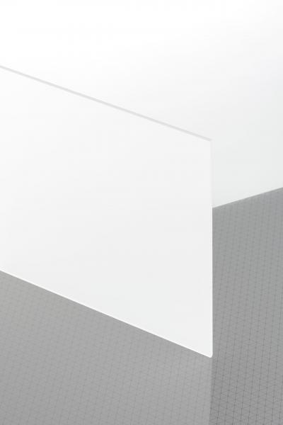 PLEXIGLAS® XT White WN670 GT Sheet translucent highgloss UV absorbent