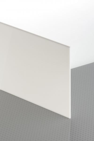 PLEXIGLAS® XT Blanco WN970 GT Plancha permeable a la luz translúcido alto brillo absorbe rayos UV