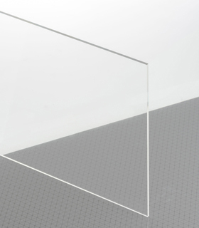Feuille de plexiglass blanc, format A3, A4, A5 - Plexi PMMA XT Blanc